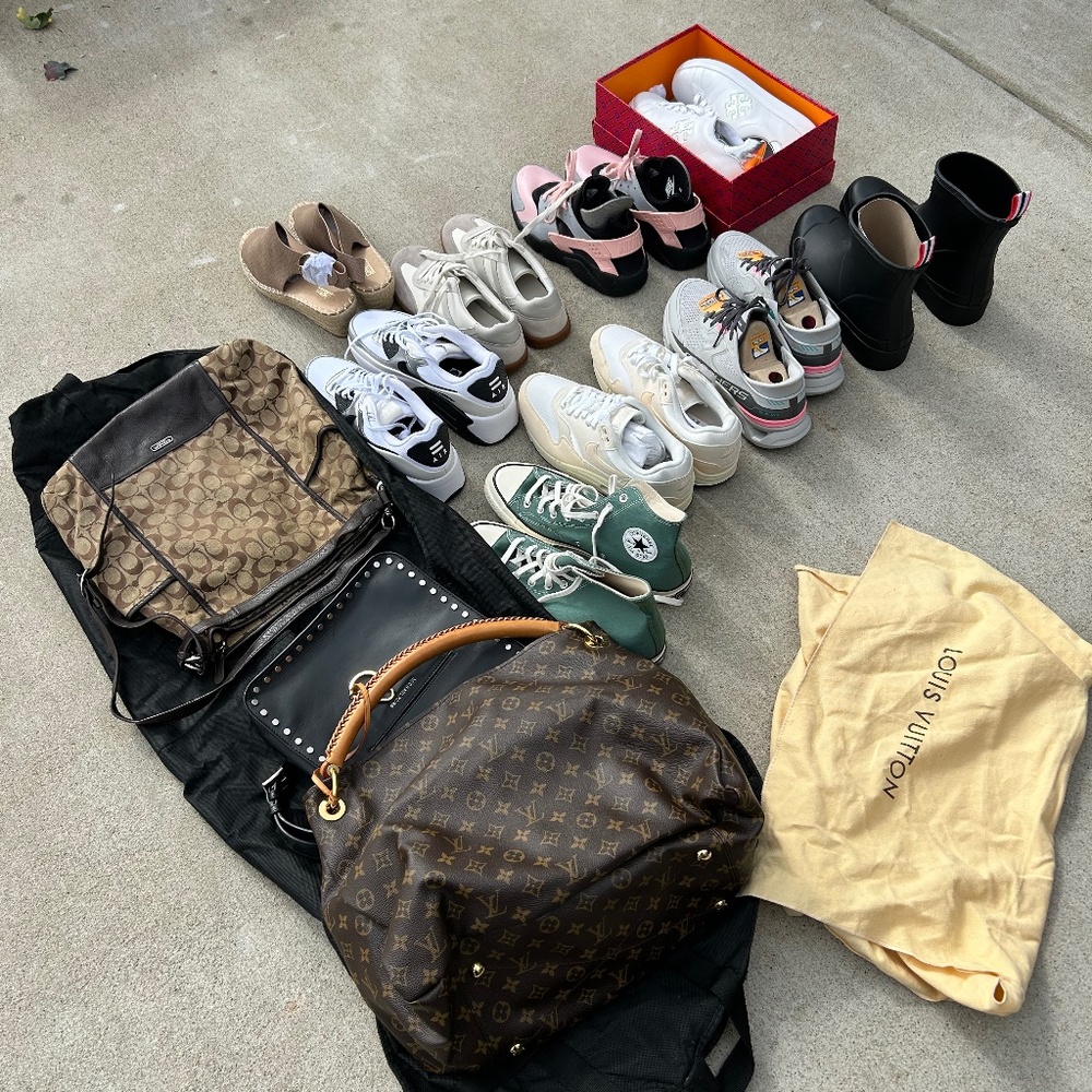 Ladies shoes and bags